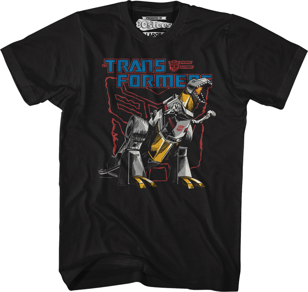 Grimlock Battle Pose Transformers T-Shirt product image 1