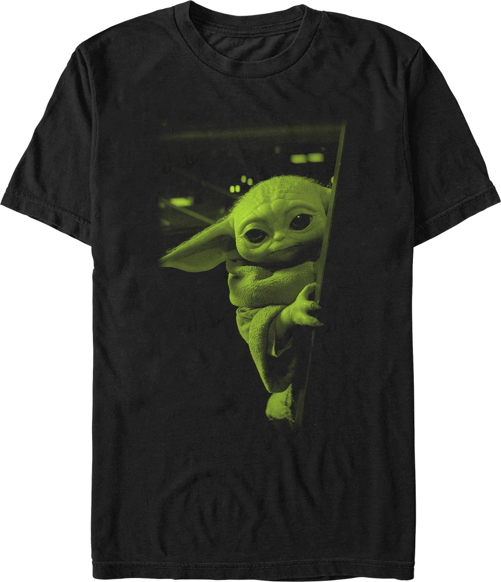 Grogu Peek-A-Boo The Mandalorian Star Wars T-Shirt product image 1