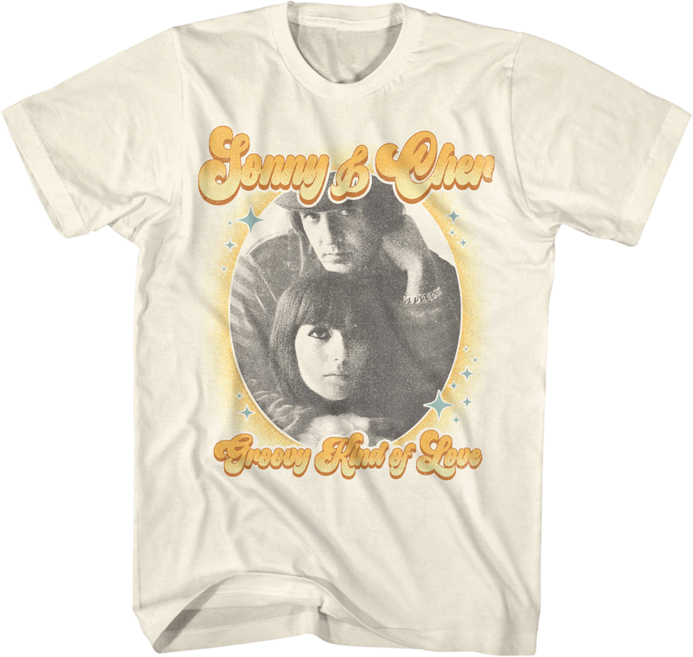 Groovy Kind Of Love Sonny & Cher T-Shirt product image 1