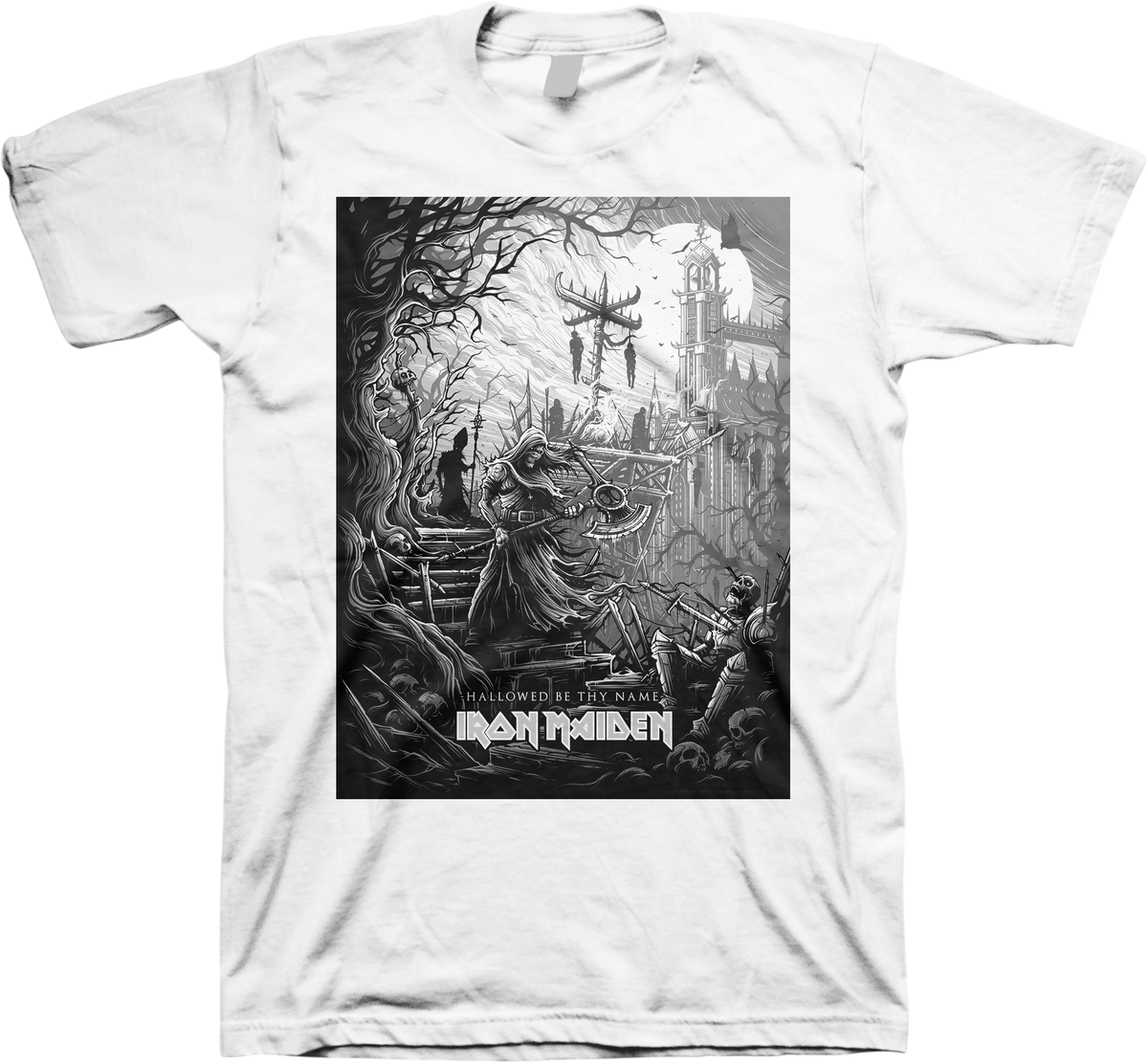 Hallowed Be Thy Name Iron Maiden T-Shirt product image 1