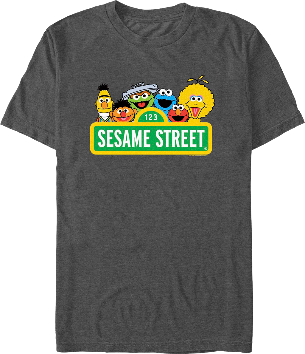 Heads & Sign Sesame Street T-Shirt product image 1