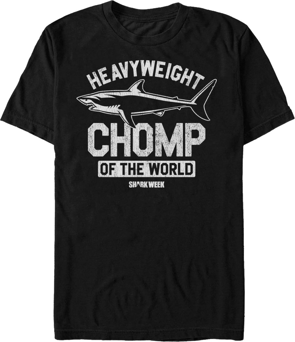 Heavyweight Chomp Of The World Shark Week T-Shirt product image 1
