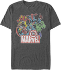Heroes Assemble Marvel Comics T-Shirt product image 1