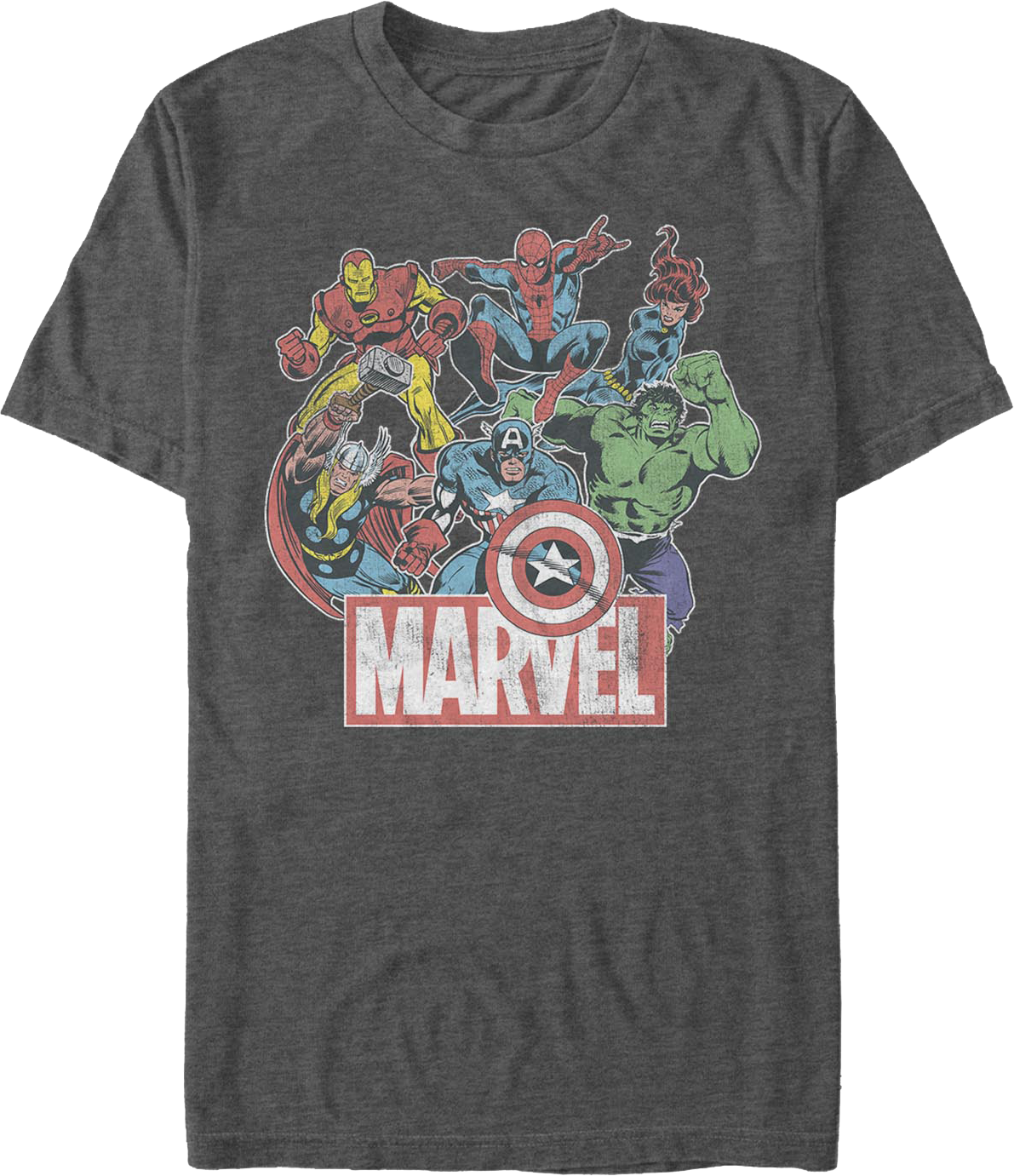 Heroes Assemble Marvel Comics T-Shirt product image 1