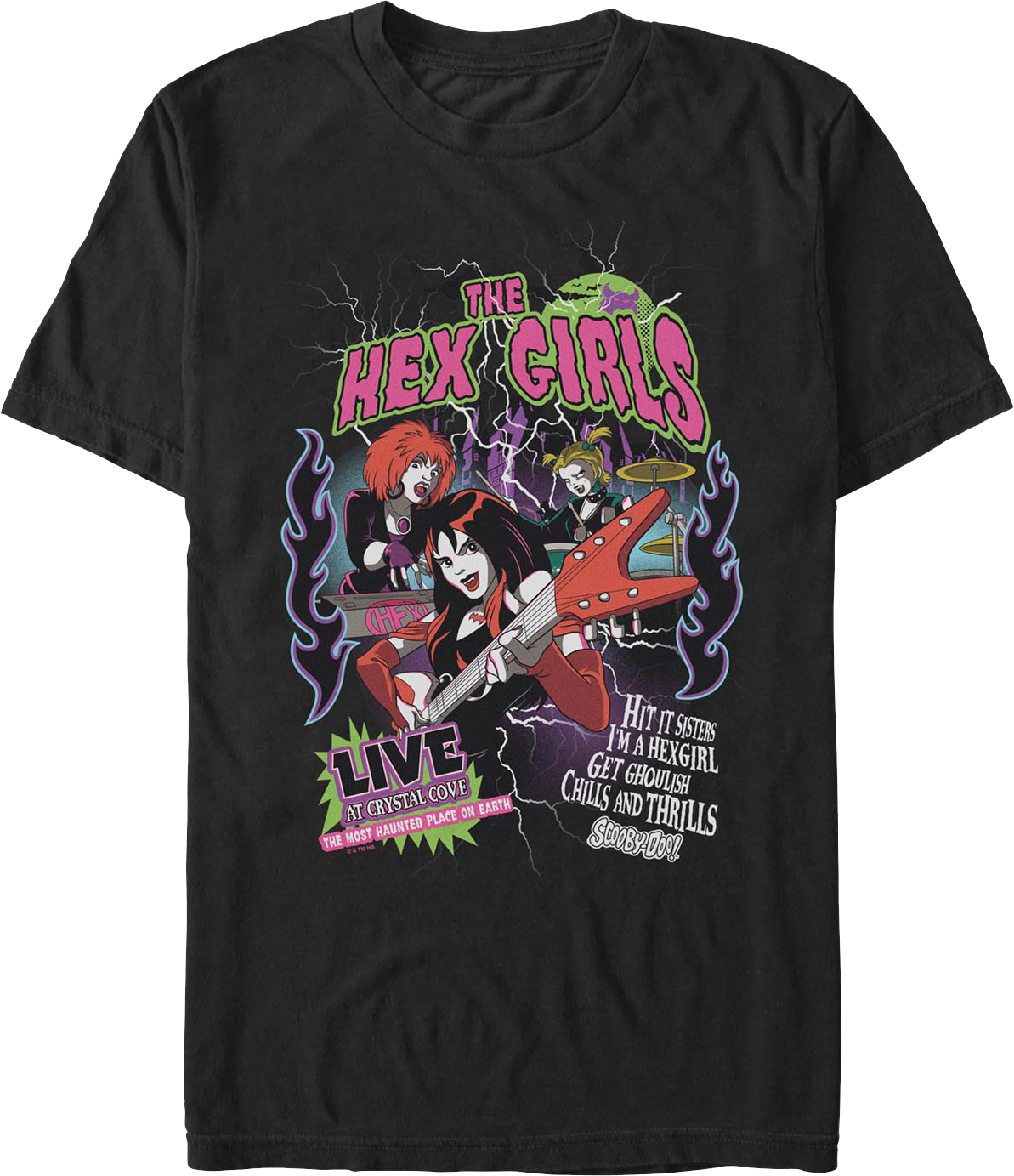 Hex Girls Poster Scooby-Doo T-Shirt