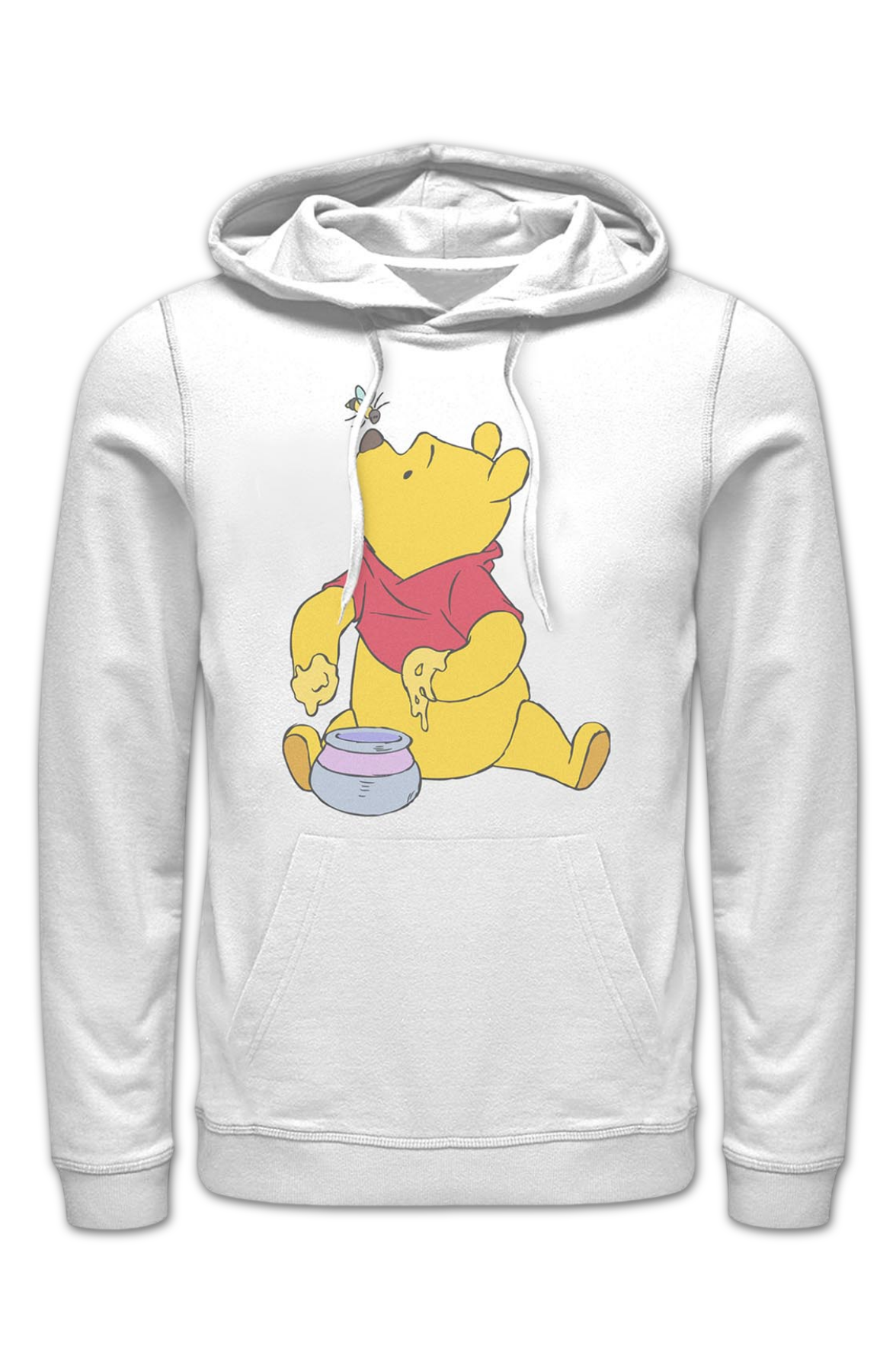White Honey Bee Winnie The Pooh Hoodie product image 2