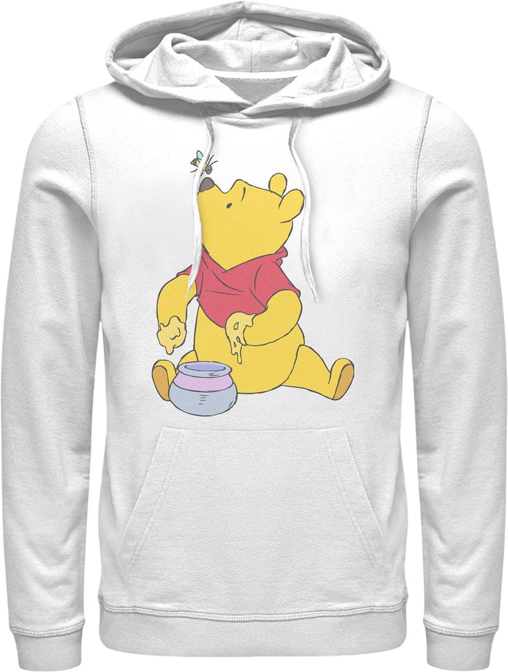 White Honey Bee Winnie The Pooh Hoodie product image 1