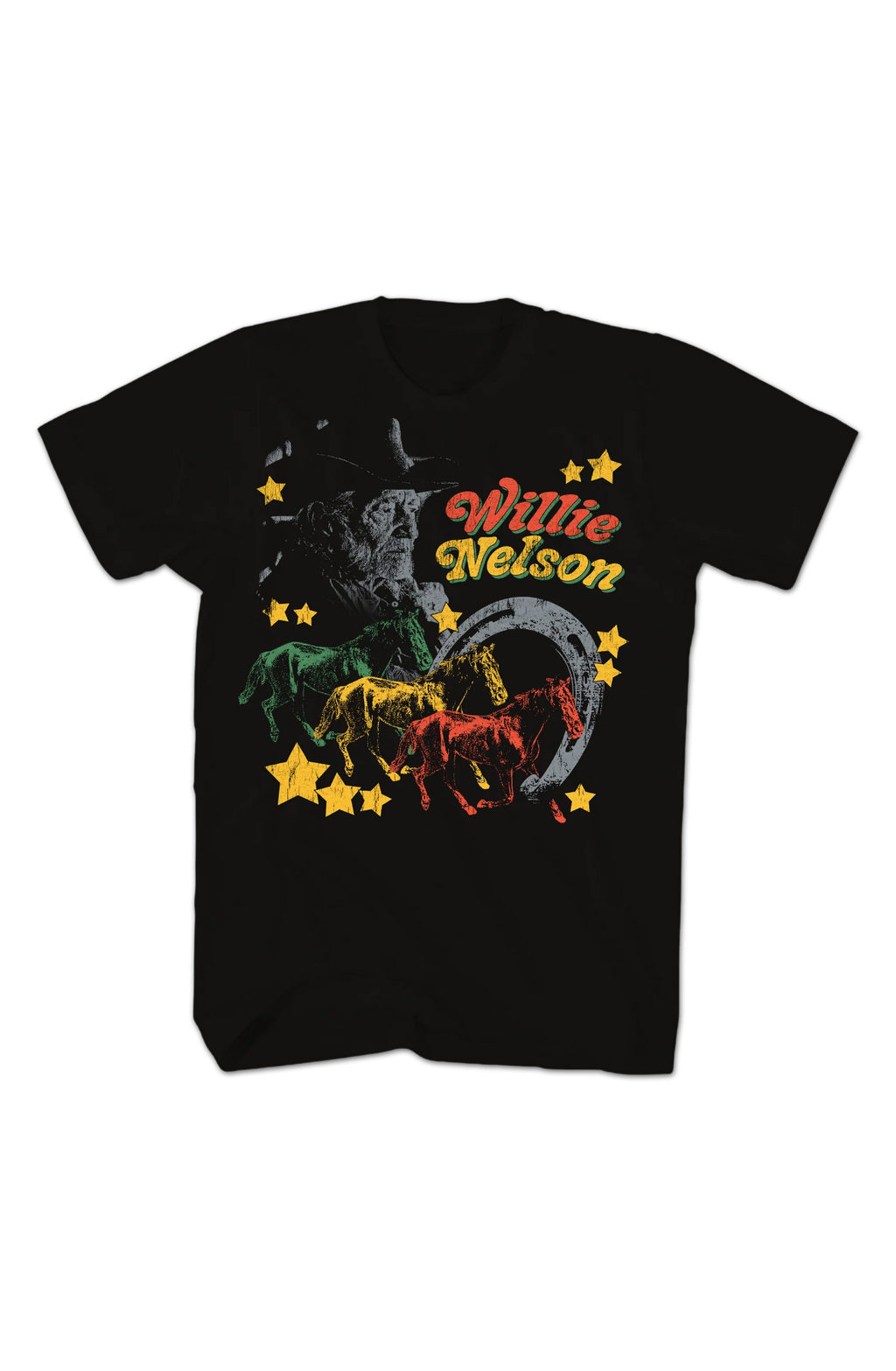 Horseshoe Willie Nelson T-Shirt product image 2