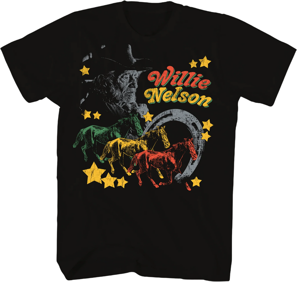 Horseshoe Willie Nelson T-Shirt product image 1