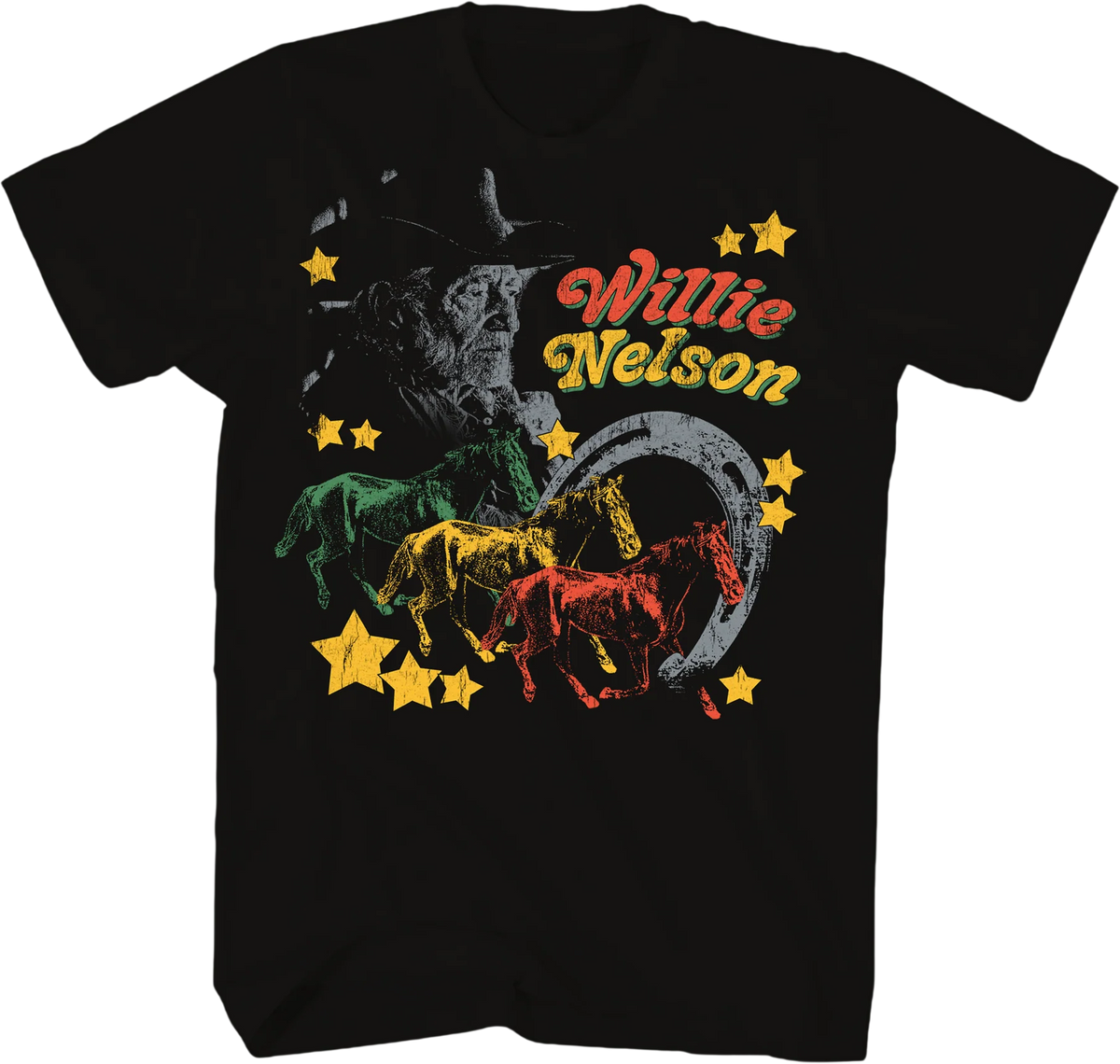 Horseshoe Willie Nelson T-Shirt product image 1