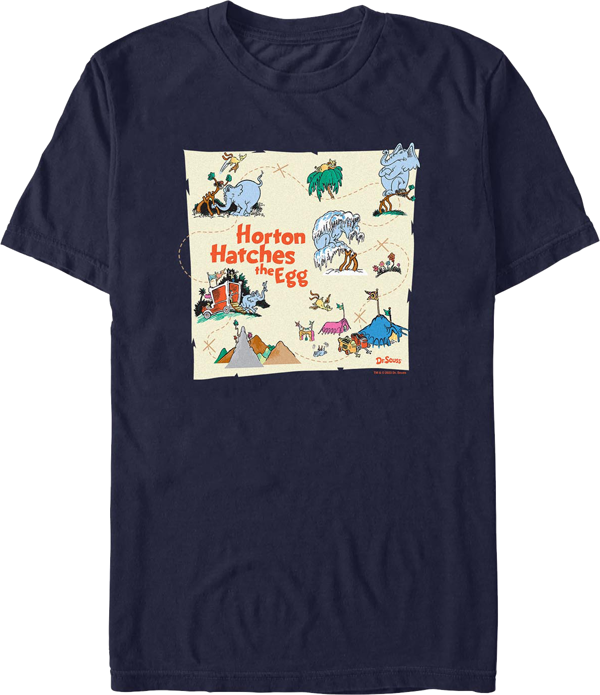Horton Hatches the Egg Collage Dr. Seuss T-Shirt product image 1