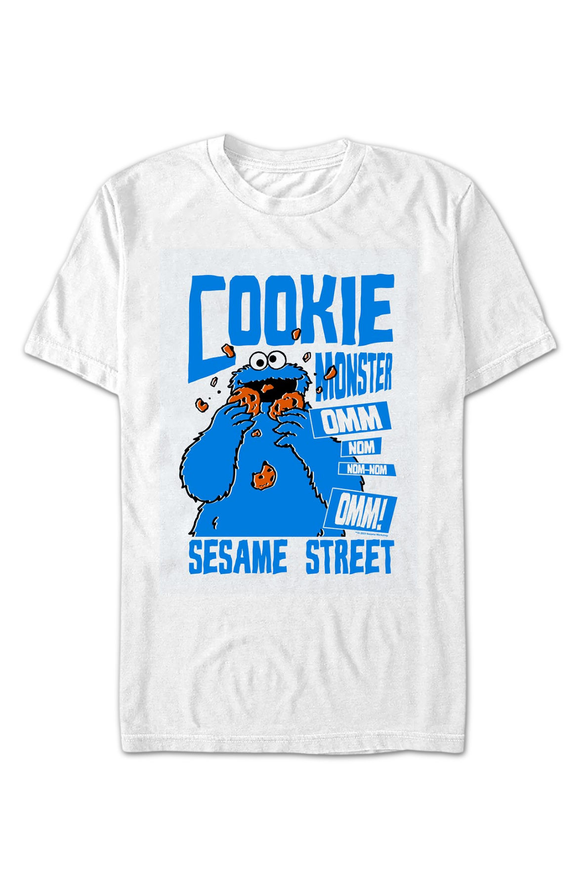 Hungry Cookie Monster Sesame Street T-Shirt product image 2