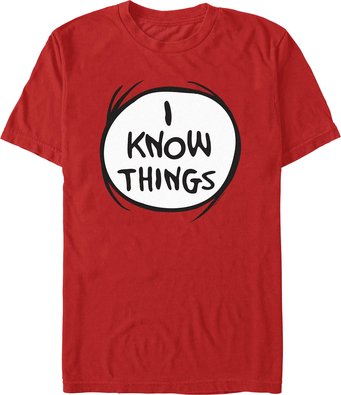 I Know Things Dr. Seuss T-Shirt product image 1