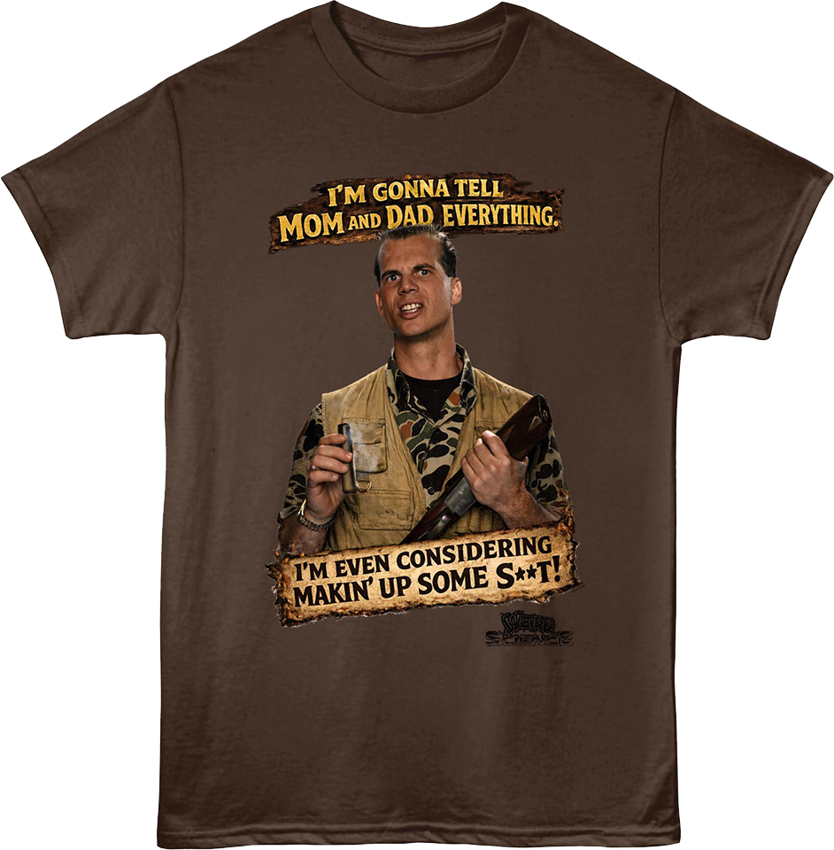 I'm Gonna Tell Mom And Dad Everything Weird Science T-Shirt product image 1