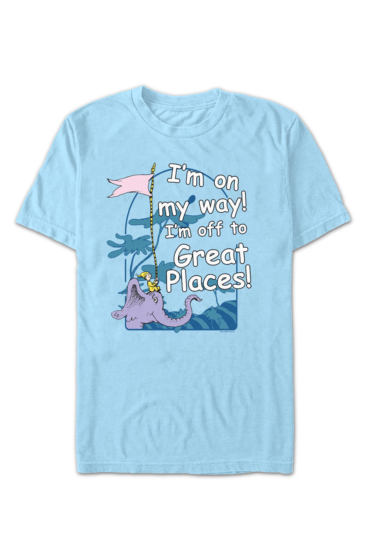 I'm Off to Great Places Dr. Seuss T-Shirt product image 2