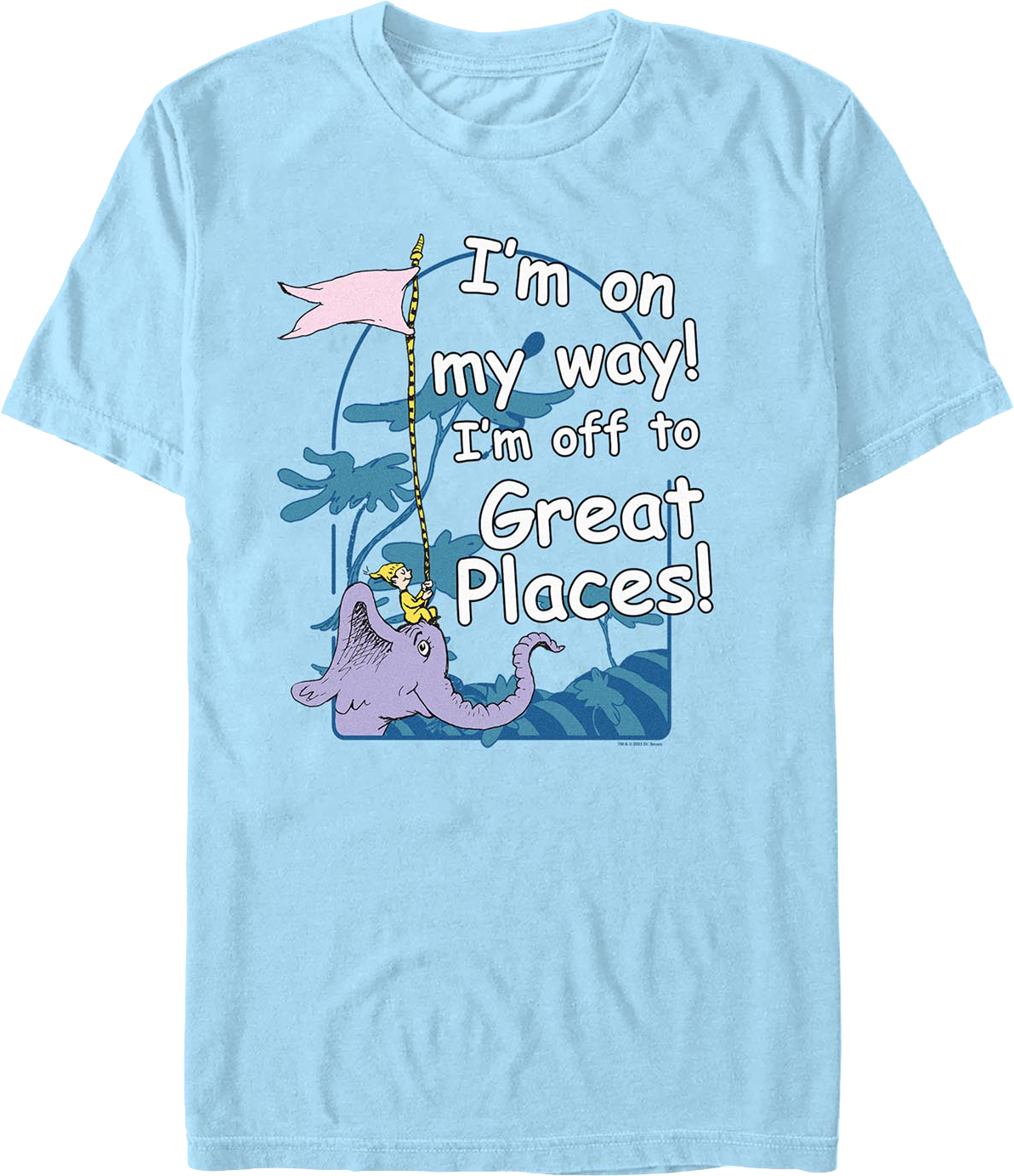 I'm Off to Great Places Dr. Seuss T-Shirt product image 1