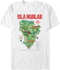 Isla Nublar Map Jurassic Park T-Shirt product image 1
