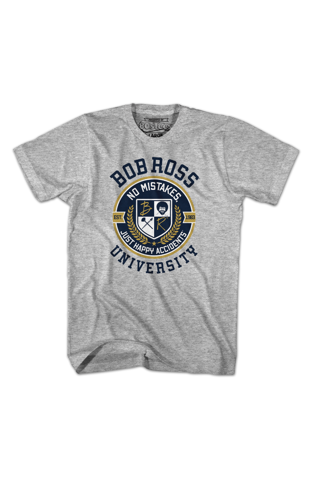 University Logo Bob Ross T-Shirt product image 2