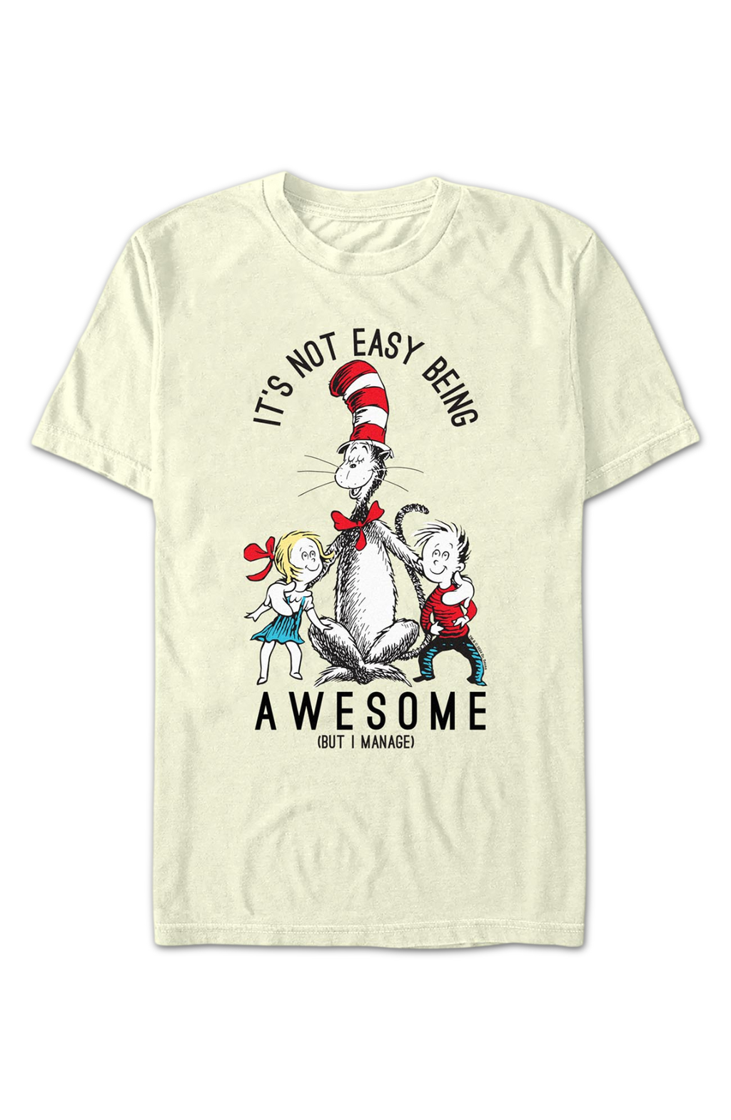 It's Not Easy Being Awesome (But I Manage) Dr. Seuss T-Shirt product image 2