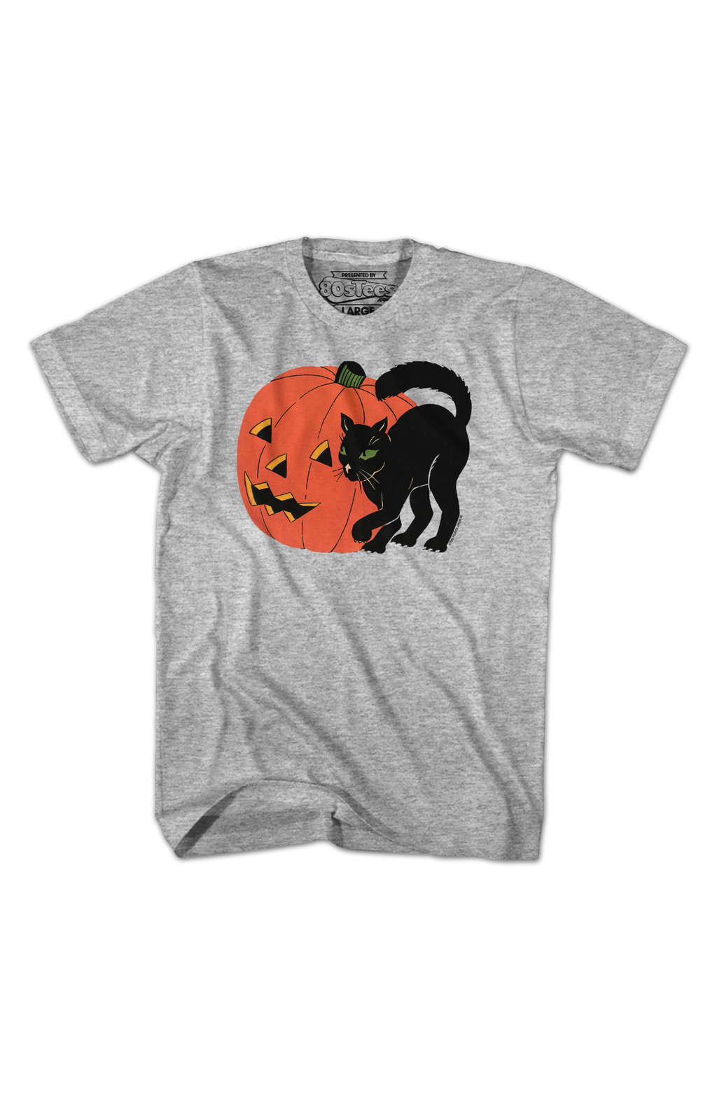 Jack-o'-Lantern & Black Cat T-Shirt product image 2