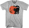 Jack-o'-Lantern & Black Cat T-Shirt product image 1
