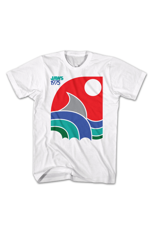 1975 Graphic Art Jaws T-Shirt product image 2
