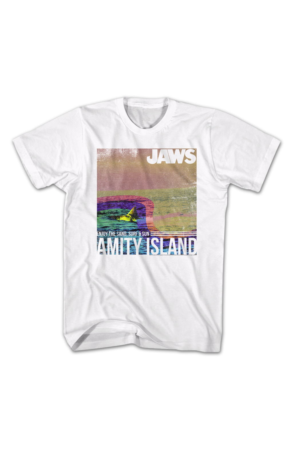 Amity Island Enjoy The Sand, Surf & Sun Jaws T-Shirt product image 2