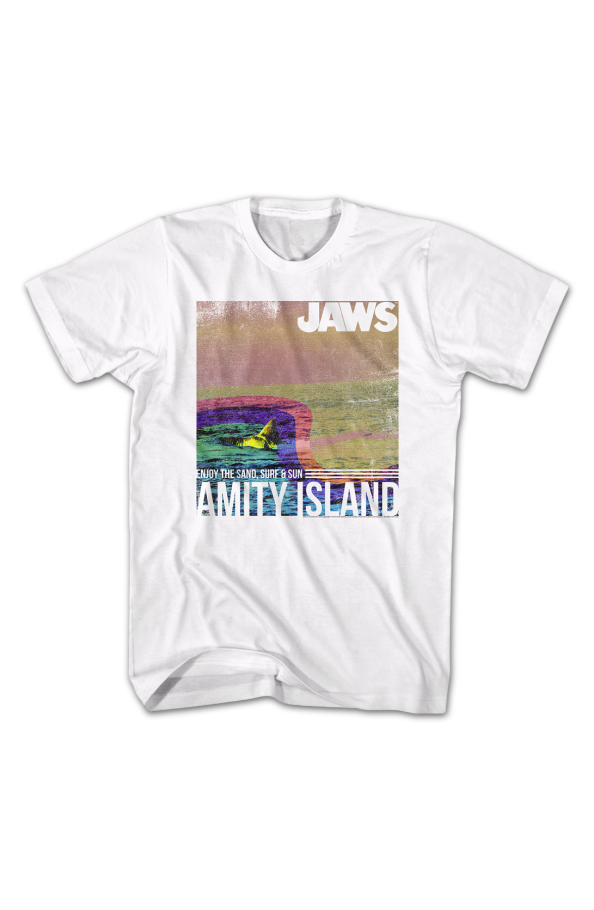 Amity Island Enjoy The Sand, Surf & Sun Jaws T-Shirt product image 2