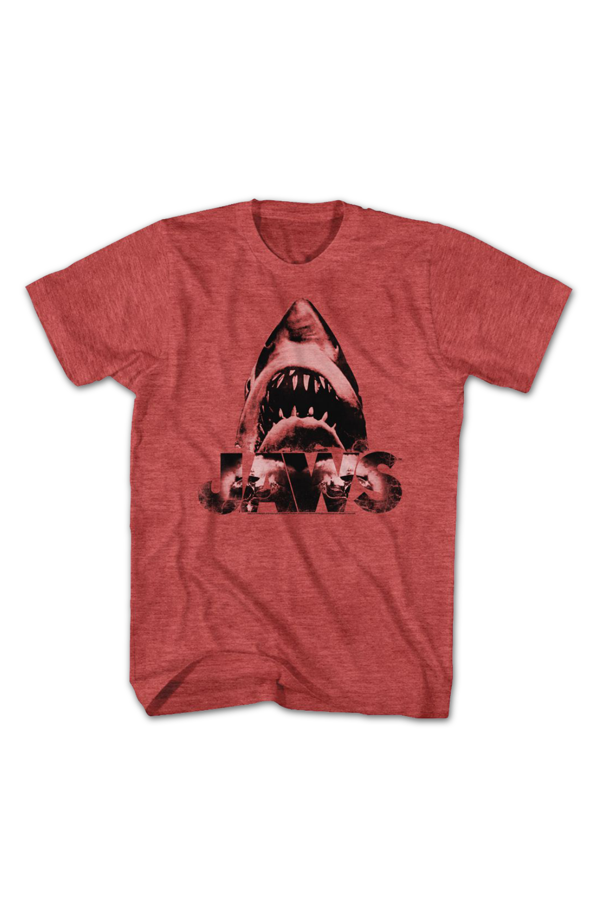 Red Shark Attack Jaws T-Shirt product image 2