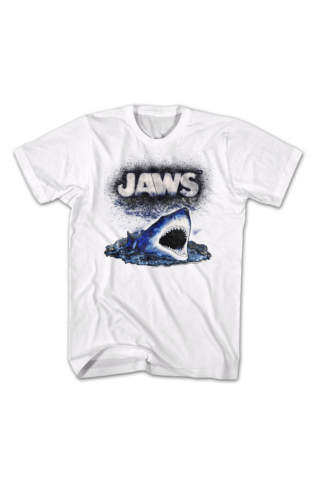 Spray Painted Shark Jaws T-Shirt product image 2