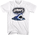 Spray Painted Shark Jaws T-Shirt product image 1
