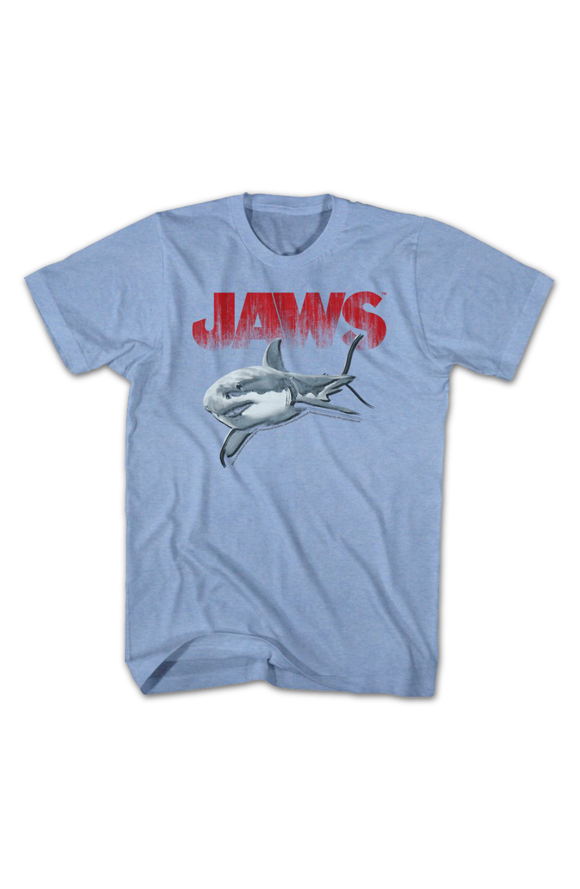 Retro Halftone Shark Jaws T-Shirt product image 2