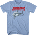 Retro Halftone Shark Jaws T-Shirt product image 1