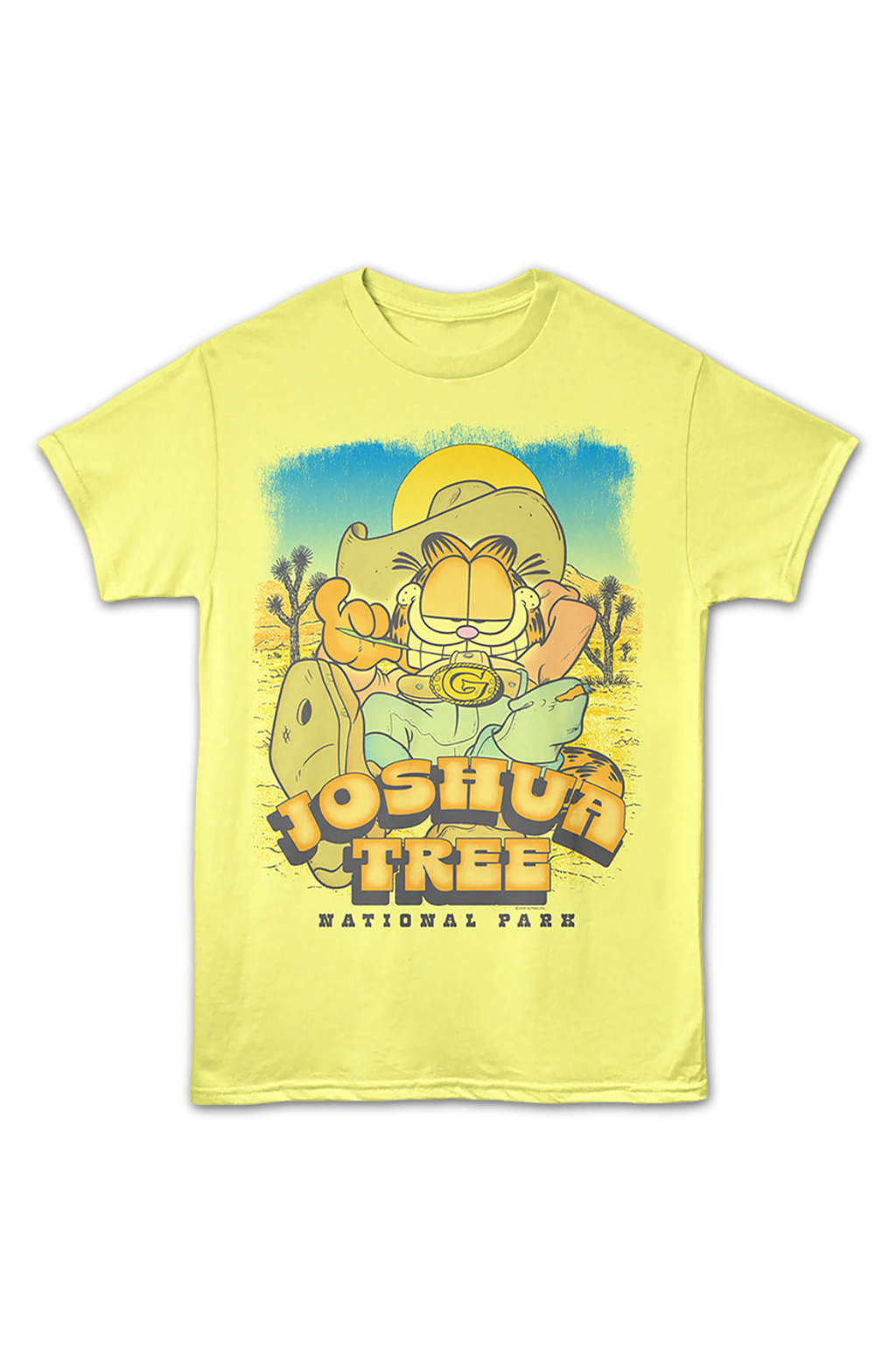 Joshua Tree National Park Garfield T-Shirt product image 2