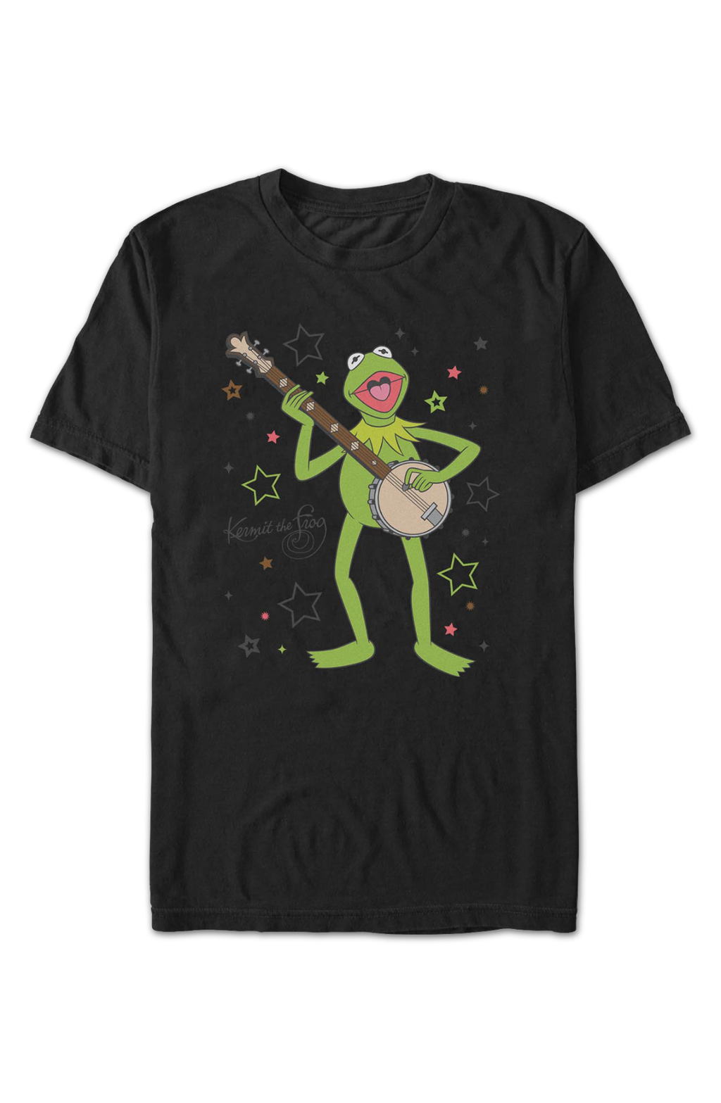 Kermit The Frog Banjo Superstar Muppets T-Shirt product image 2