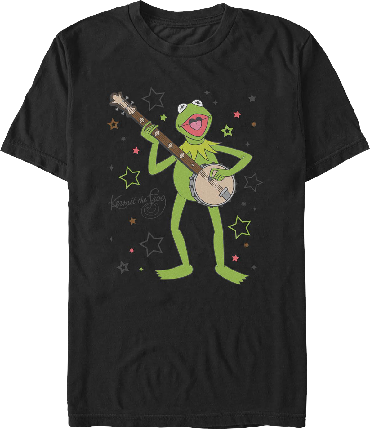 Kermit The Frog Banjo Superstar Muppets T-Shirt product image 1