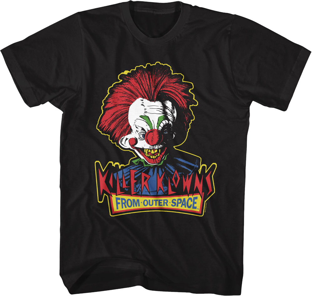 Head & Logo Killer Klowns From Outer Space T-Shirt product image 1