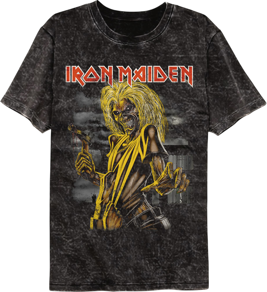 Killers Iron Maiden Mineral Wash T-Shirt product image 1