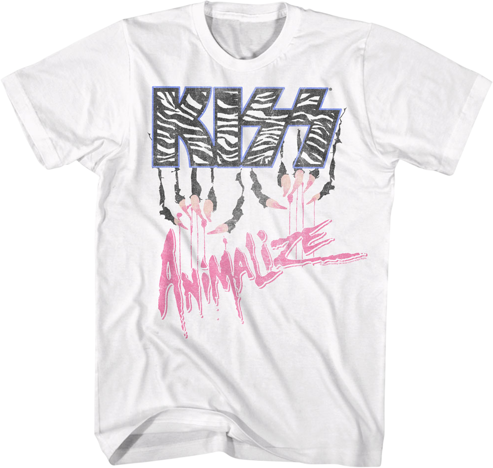 Vintage Animalize KISS T-Shirt product image 1