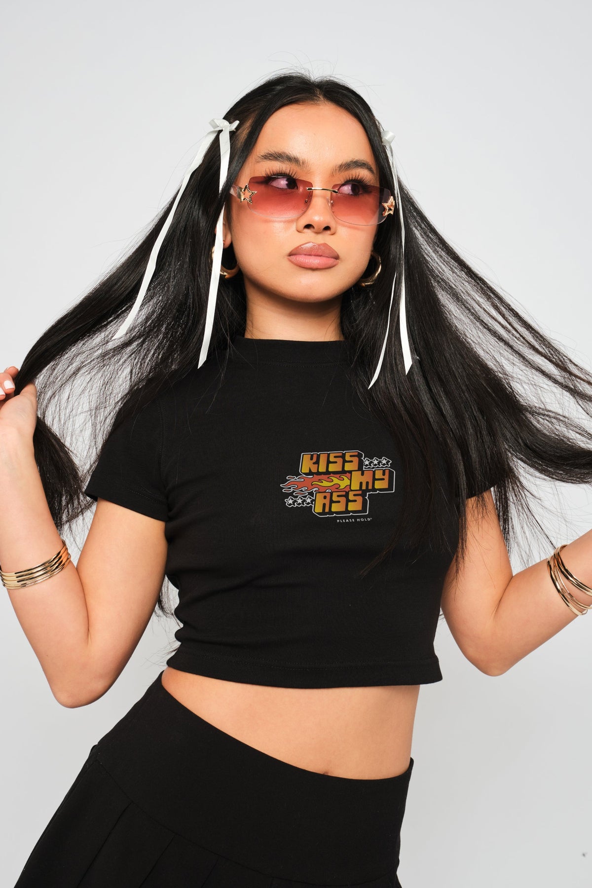 Kiss My Ass Baby Tee product image 3