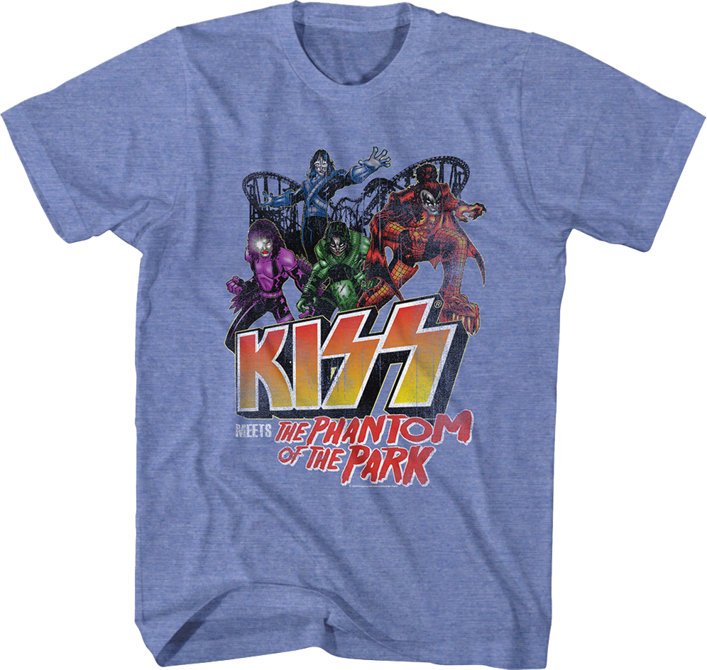 KISS Meets The Phantom Of Park T-Shirt product image 1