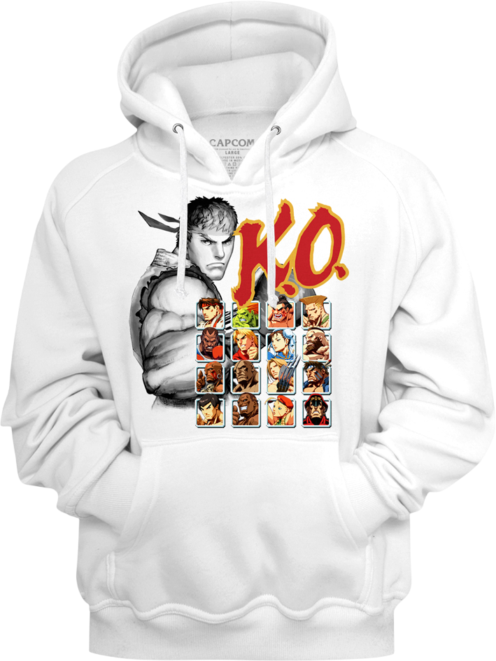 KO Street Fighter Hoodie product image 1
