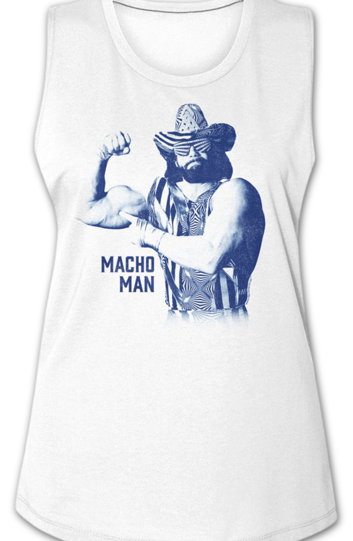 Ladies Macho Man Randy Savage Muscle Tank Top