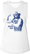 Ladies Macho Man Randy Savage Muscle Tank Top