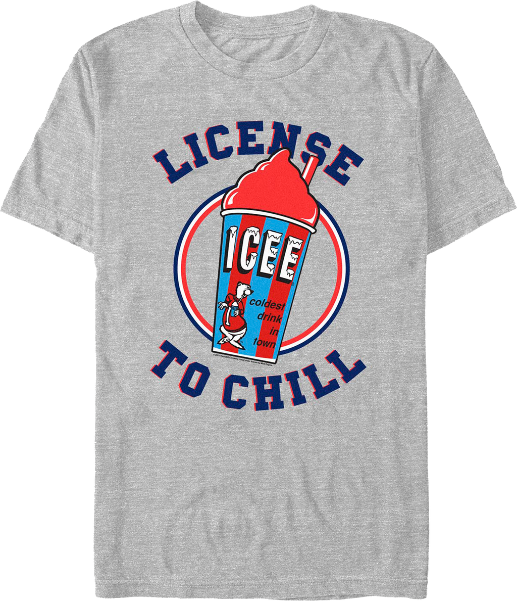 License To Chill ICEE T-Shirt product image 1