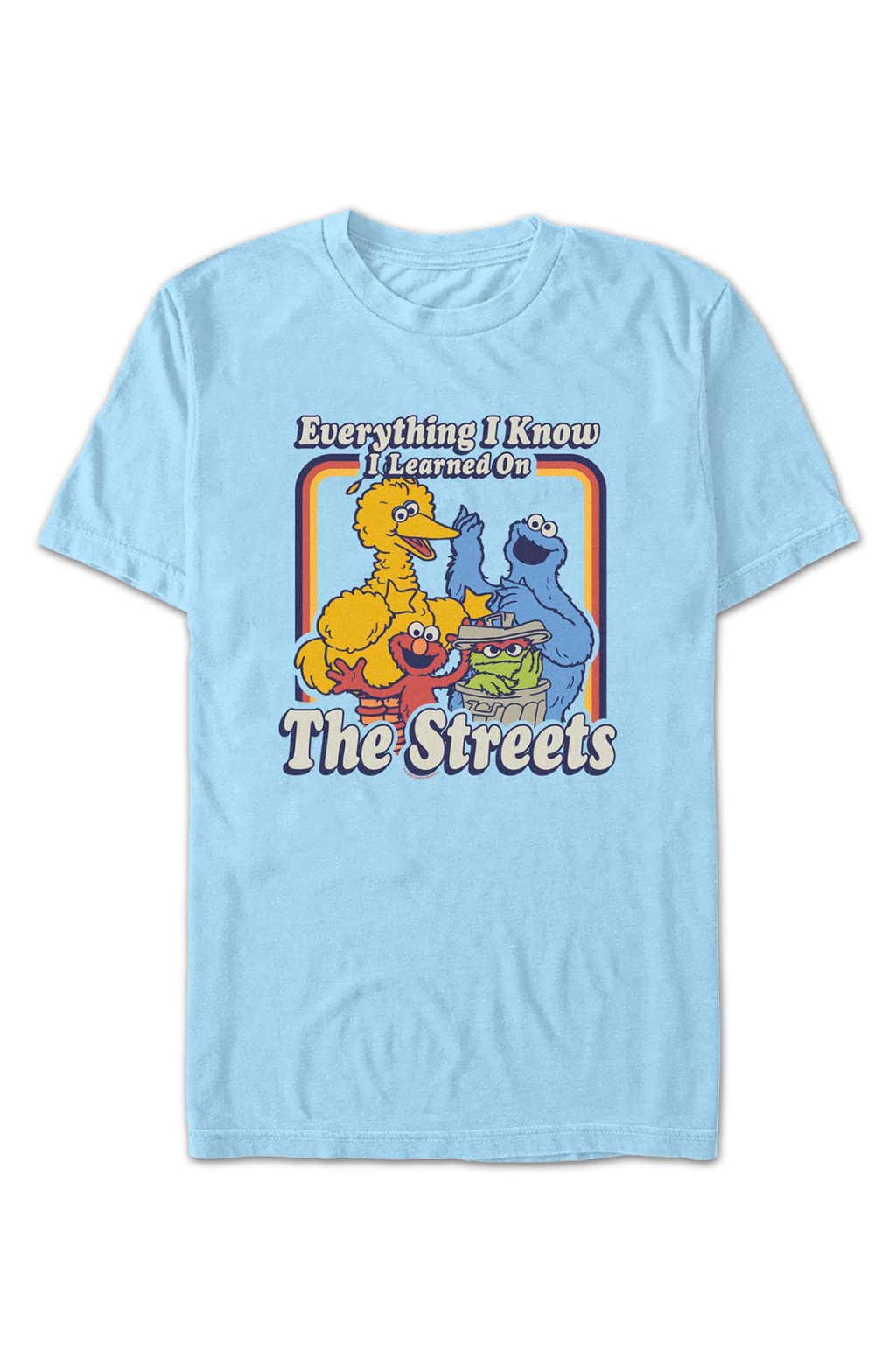 Blue Everything I Know I Learned On The Streets Sesame product image 2
