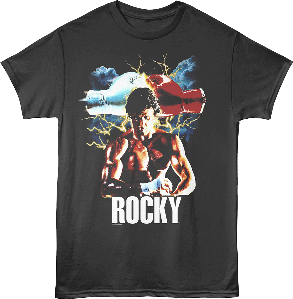 Lightning Glove Smash Rocky T-Shirt product image 1
