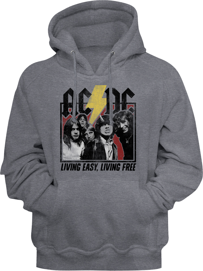 Living Easy Free ACDC Hoodie product image 1