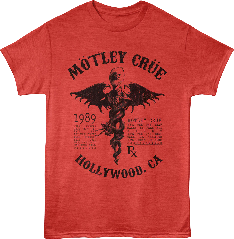 1989 Dr. Feelgood Motley Crue T-Shirt product image 1