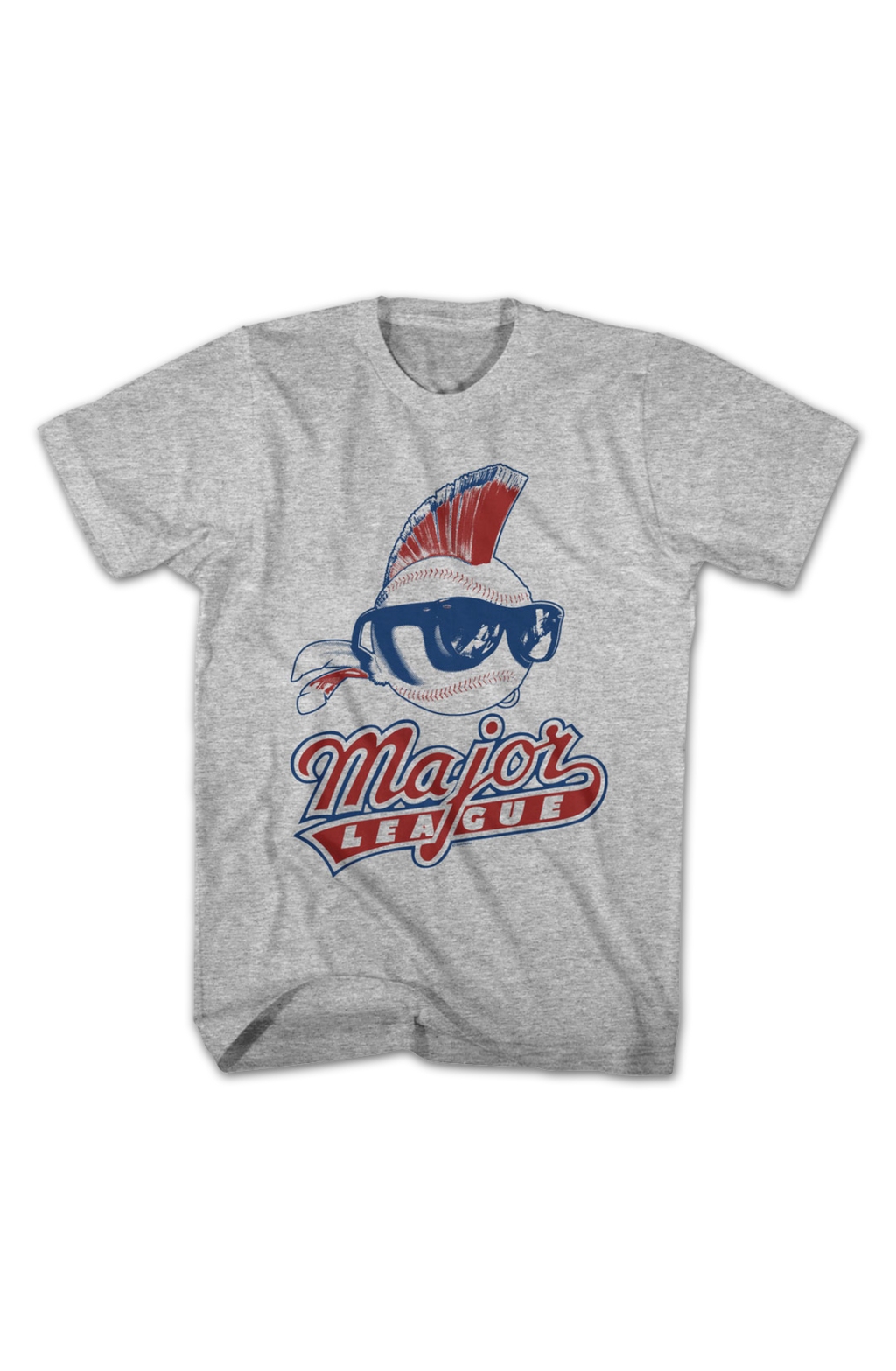 Baseball Mohawk Vintage Logo Major League T-Shirt product image 2